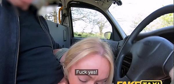  Fake Taxi Amber Deen gets a horny taxi fuck and a messy facial